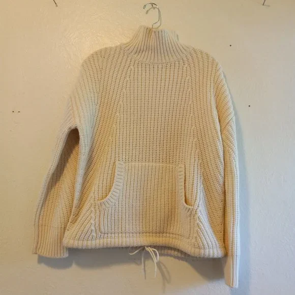 Pull Tricoté J.Crew En Ivoire - Taille S Femme - Occasion Très Bon État - Style Pullover Classique